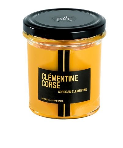 Bougie Pot de confiture - Clémentine corse 