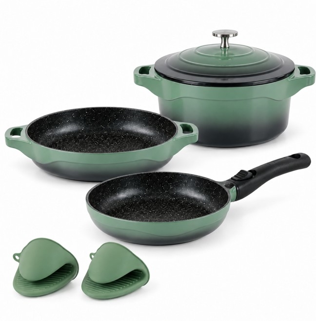 MAGMA – Batterie de cuisine 7 pièces empilables Ø24 cm - MAGMA – Pradel Excellence