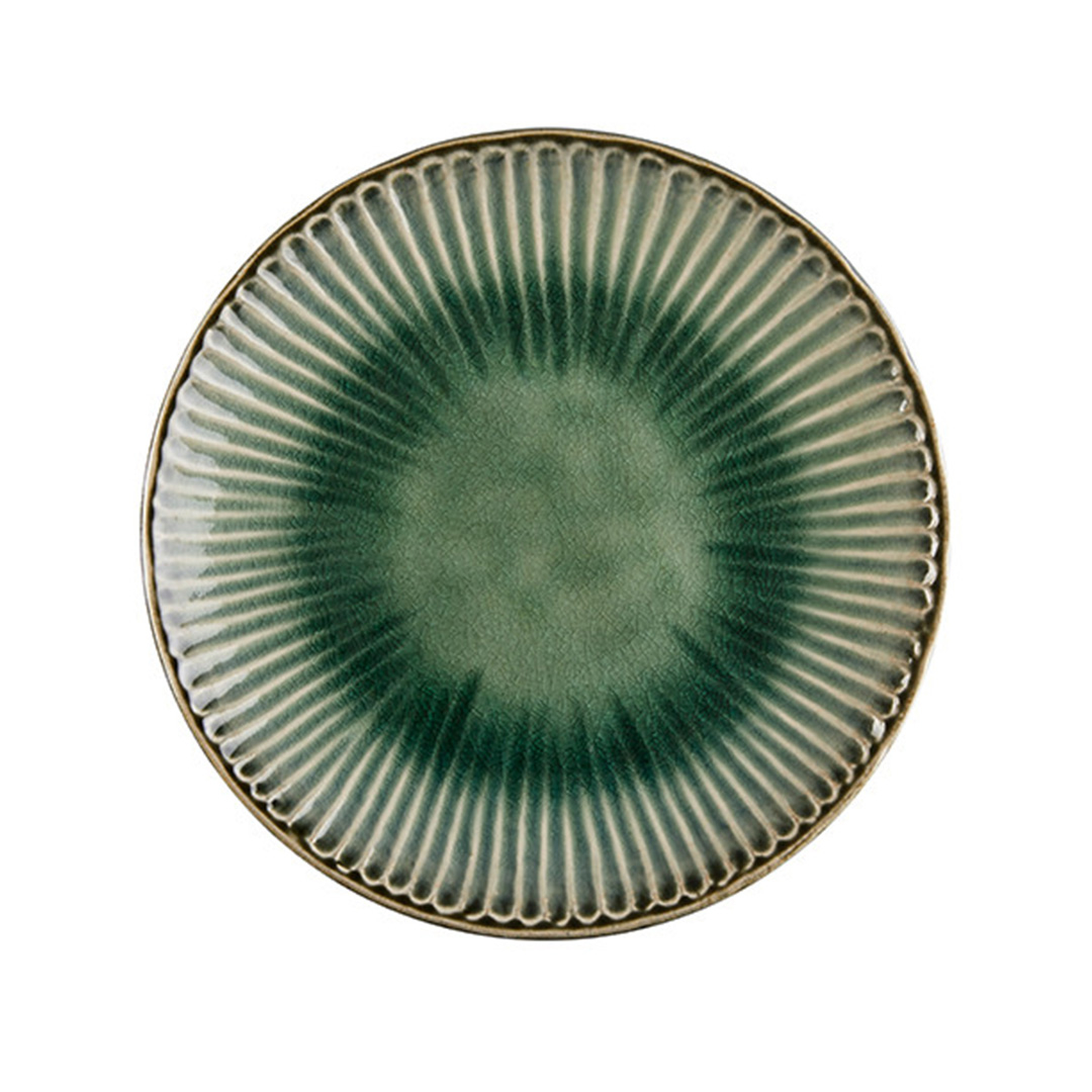 Assiette plate en grès - SERAPHINE