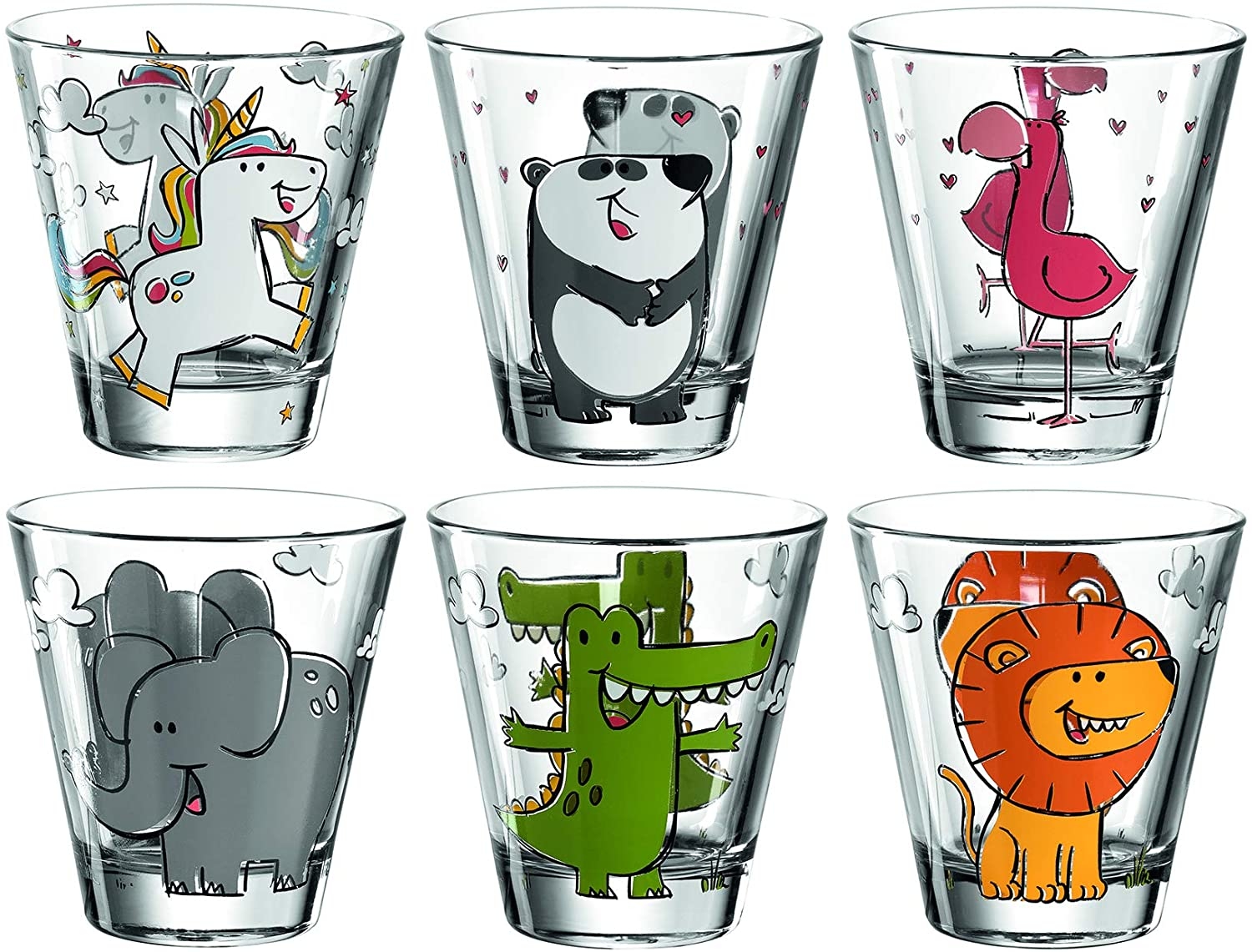 Coffret 6 verres - Bambini