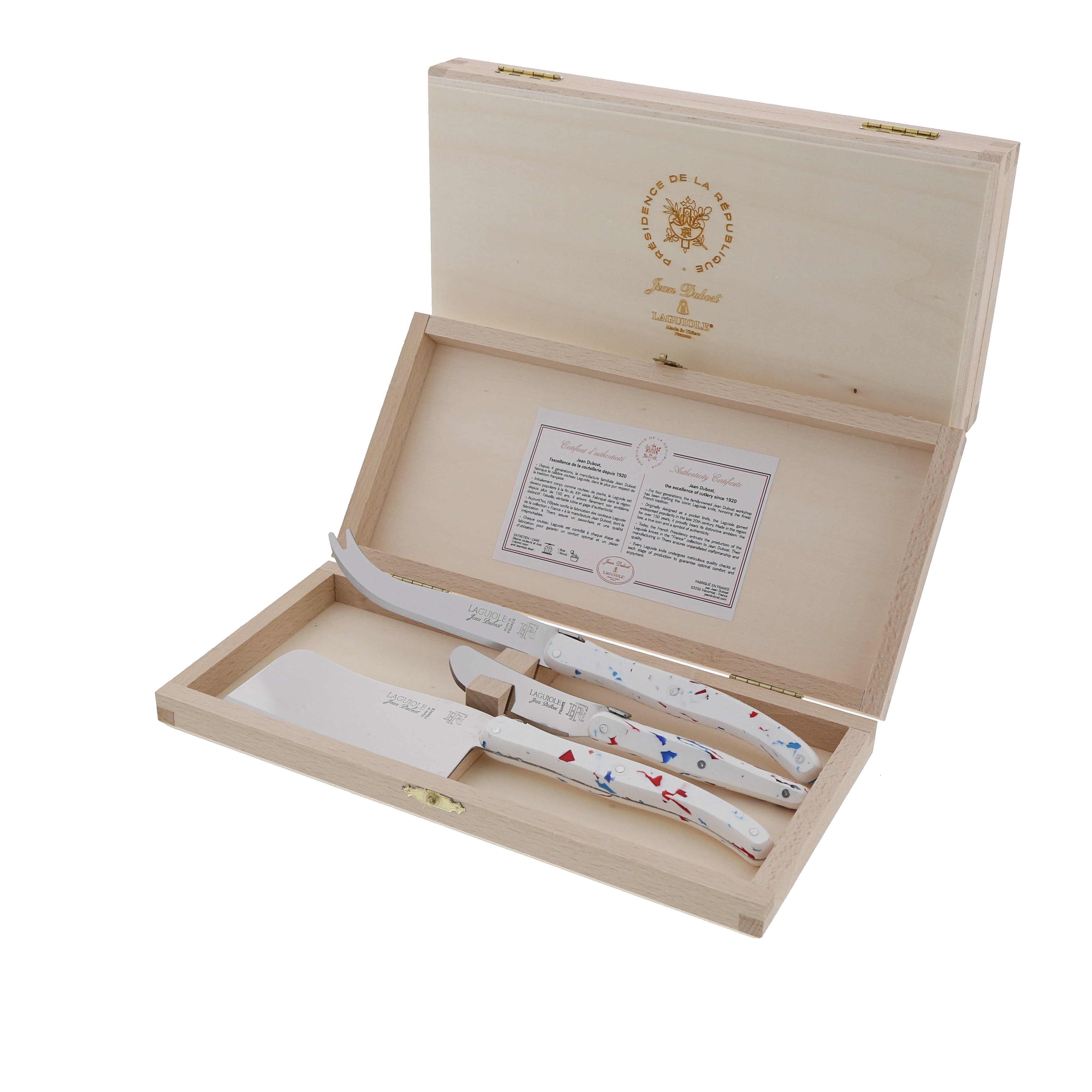 Set 3 pièces fromage - Jean Dubost Laguiole SENSE ELYSEE