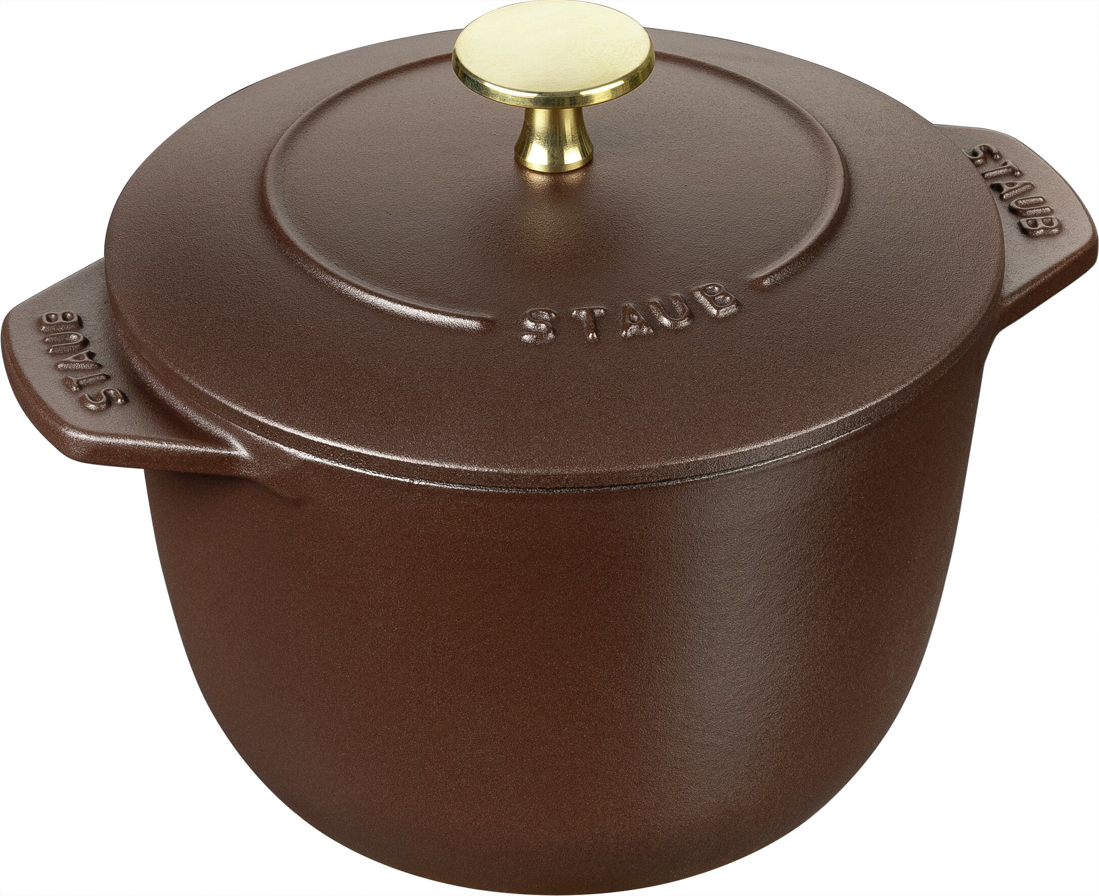 Cocotte à riz 16 cm Chocolat - Fonte
