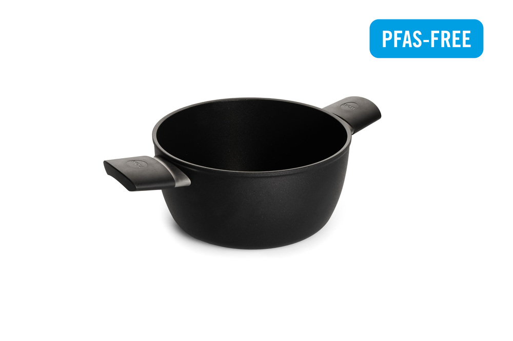 Faitout sans PFAS 20 cm Induction avec 2 poignées latérales 120 ELI-Q - ECO LITE
