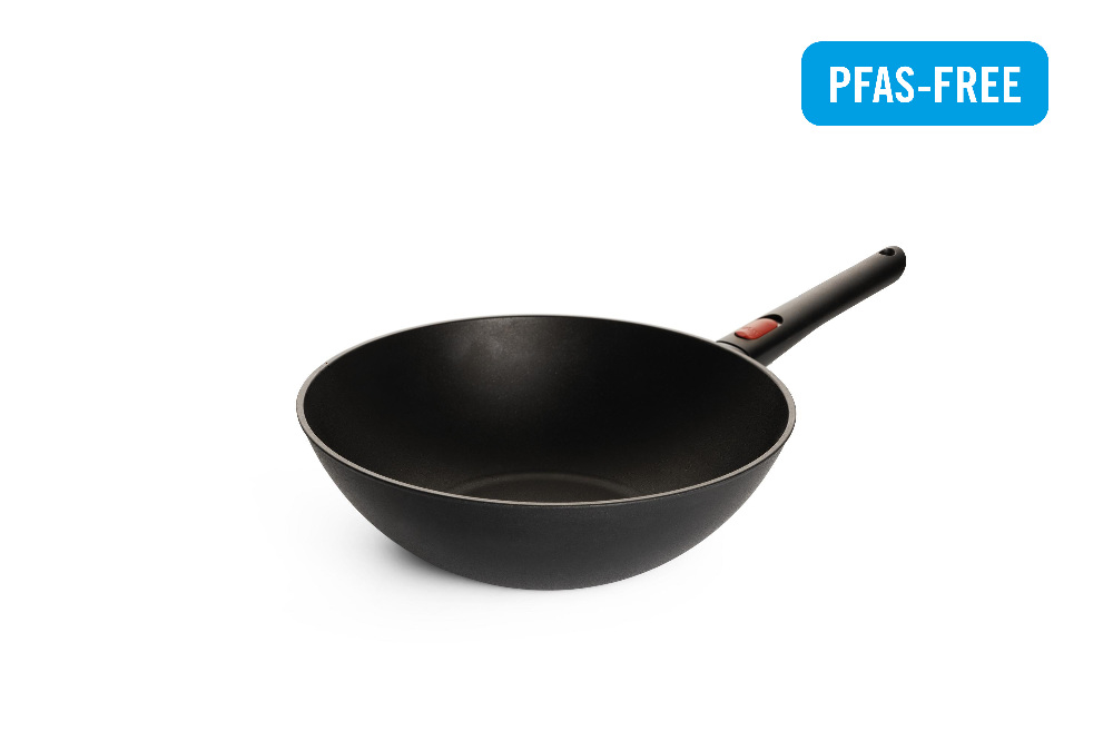 Wok sans PFAS 30 cm Induction Manche Amovible 11030 ELI-Q - ECO LITE