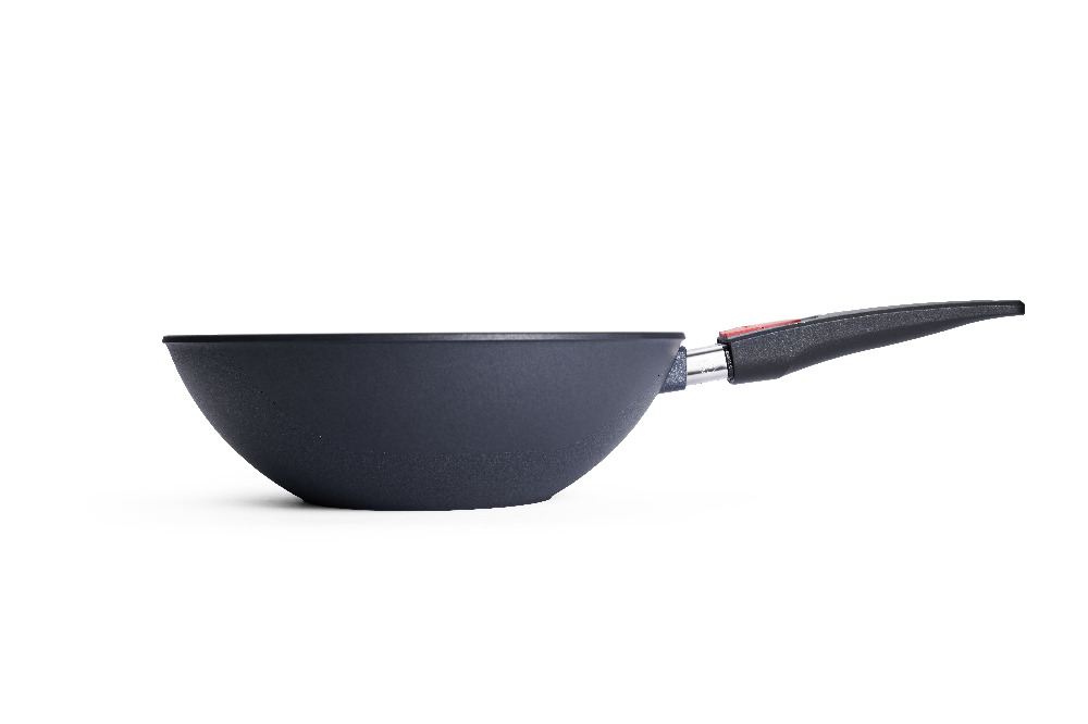Wok en fonte 30 cm non Induction Manche Amovible 11030 DPS - Diamond Lite