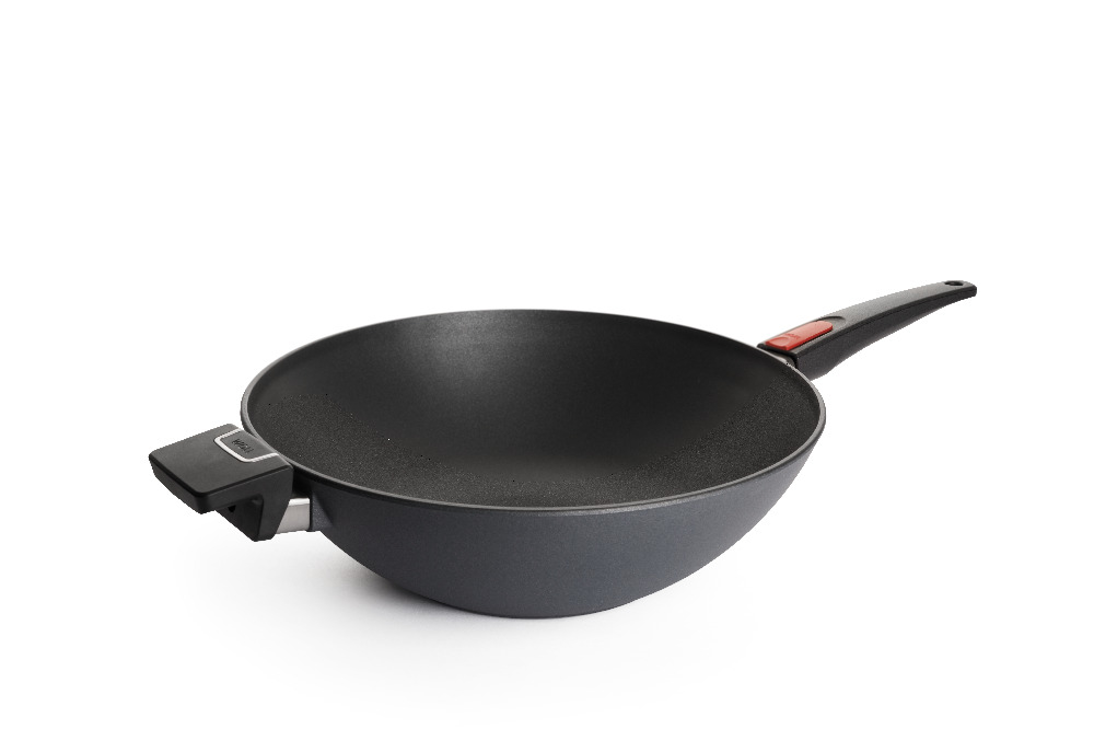 Wok en fonte 34 cm Induction Manche Amovible 11034DPI - Diamond Lite