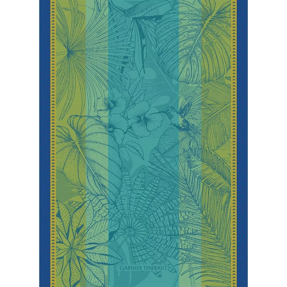 Torchon Plantes exotiques baltique - Printemps - Été 2025