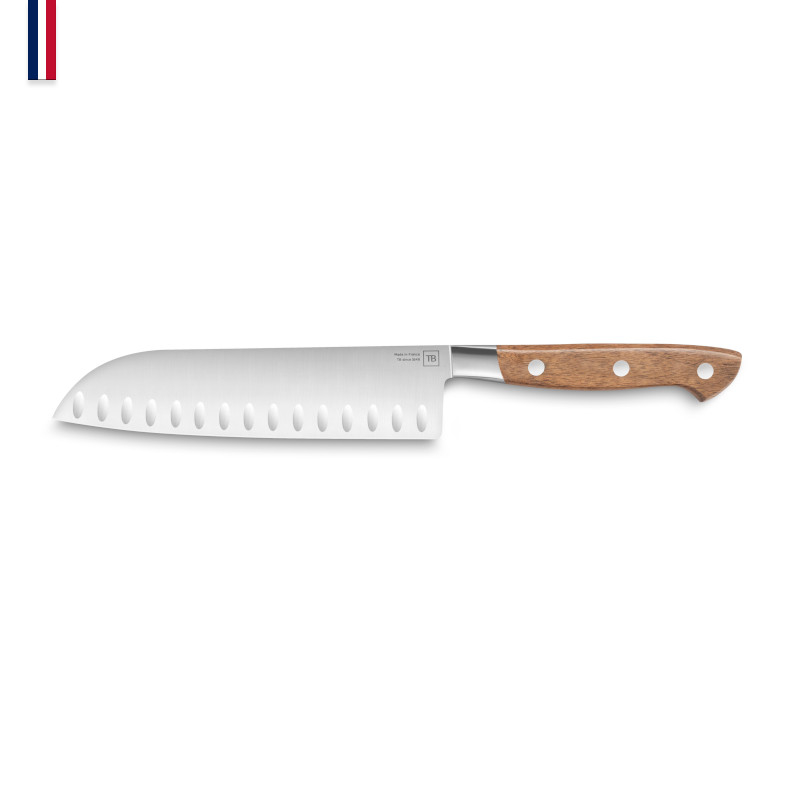 Couteau Santoku - Collection Georges - manche Bois - Georges