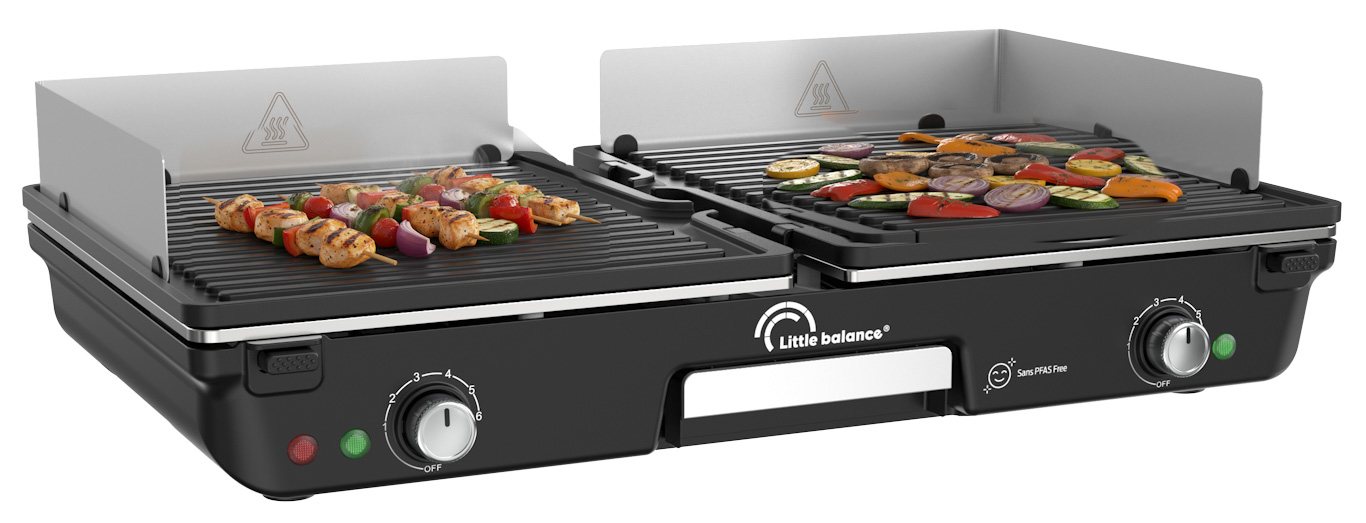 Plancha électrique Dual 2000 NOPIFAS - Outdoor