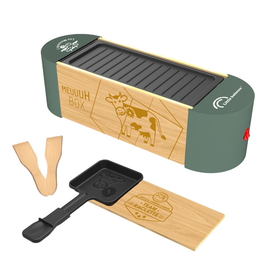 Appareil à raclette - Meuuuh box