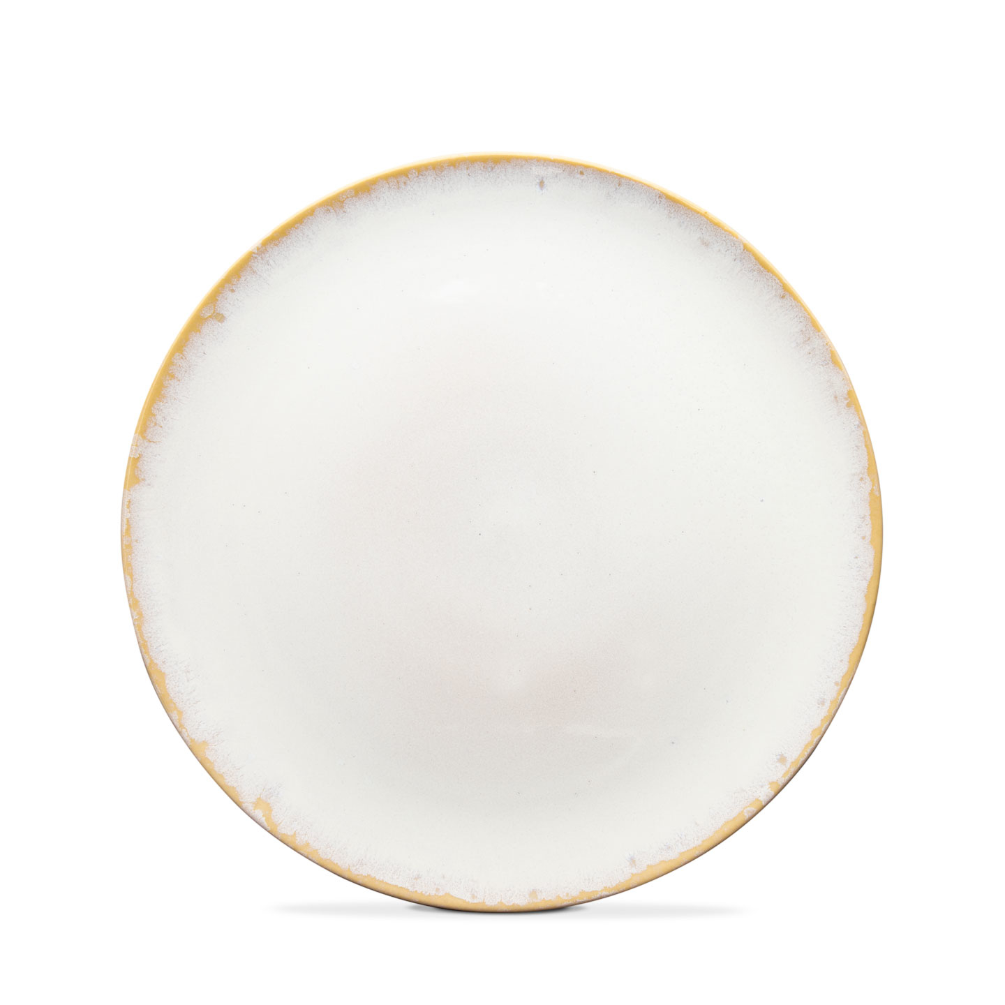 TFG1600 Assiette plate en grès - Amazonia Blanc