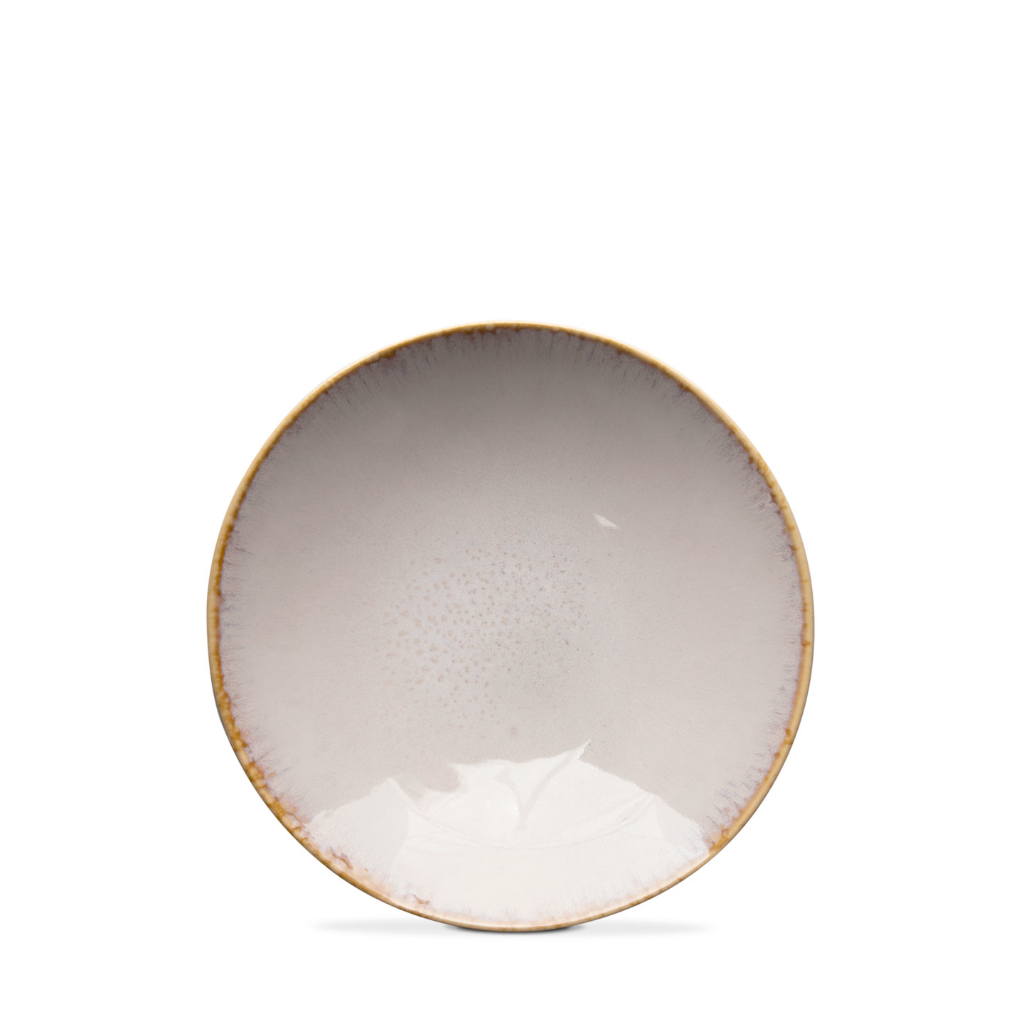 TFG1702 Assiettes à pâtes en grès - Amazonia Crème