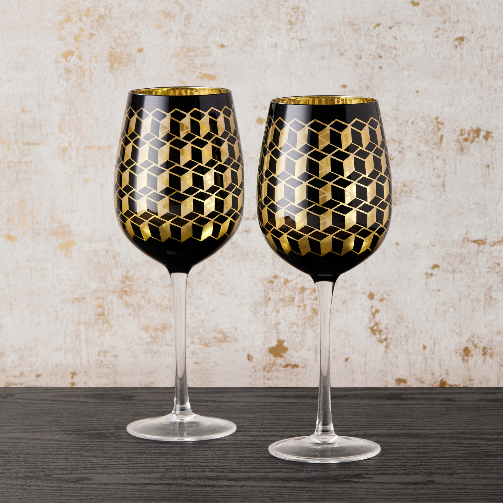 Lot de 2 verres à vin by Artland - Cubic